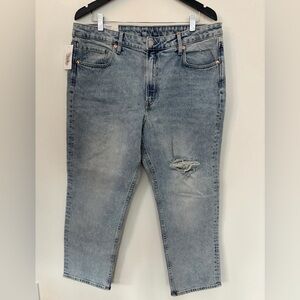 3 for $30 👖 H&M Slim Straight High Waist Ankle Jeans NWT | Sz 33 or 16 (J101N19)